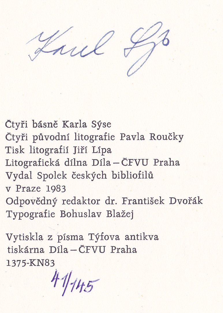 Karel Sýs: Malá slavnost