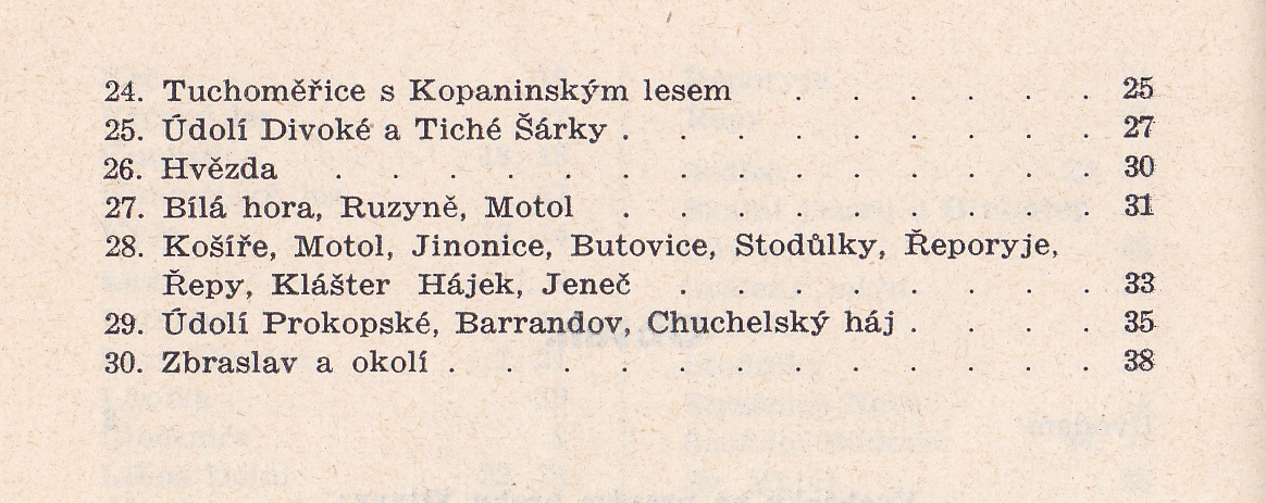 Kamenického toulky nejbližším okolím Prahy