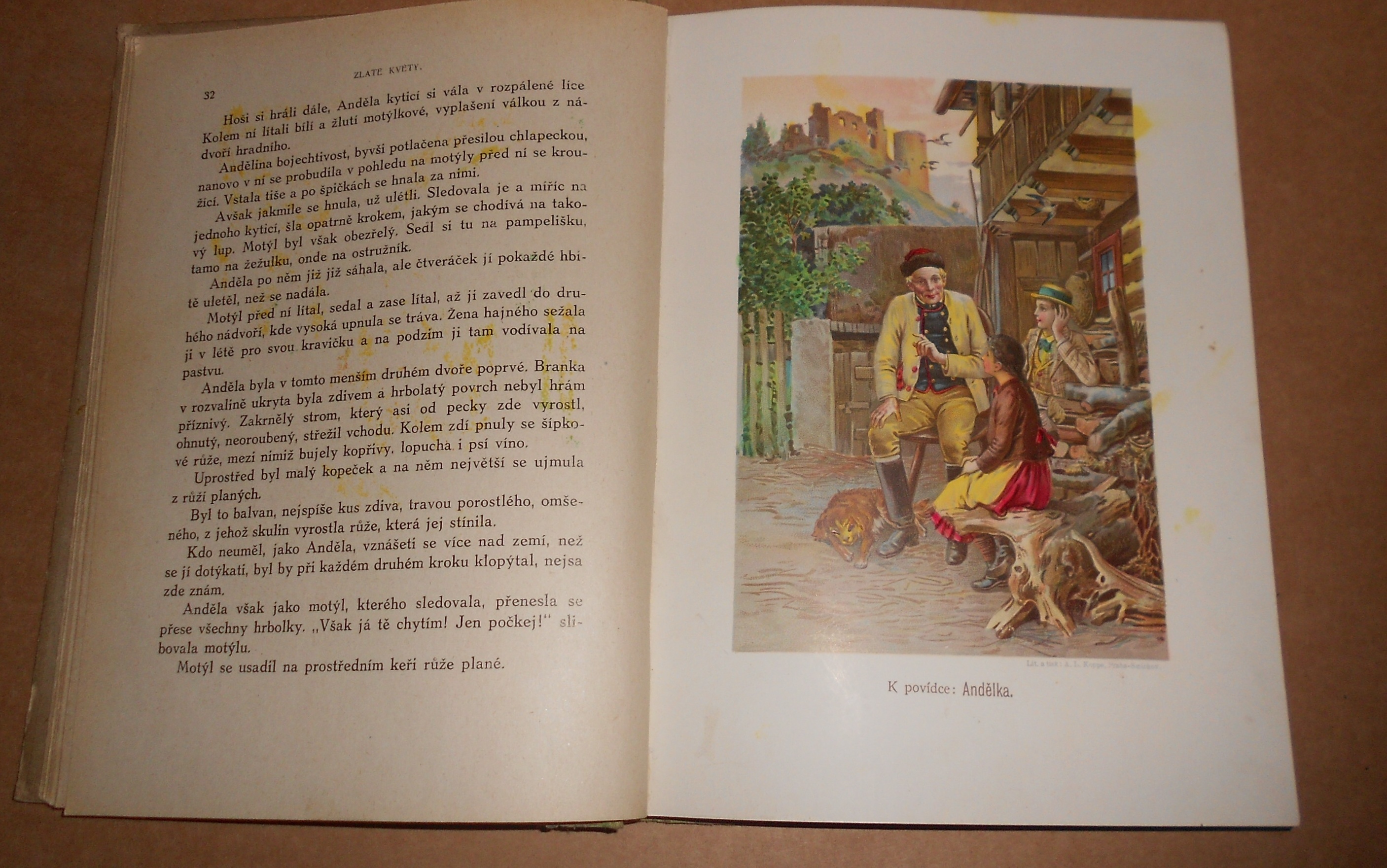 V. Lužická: Zlaté květy