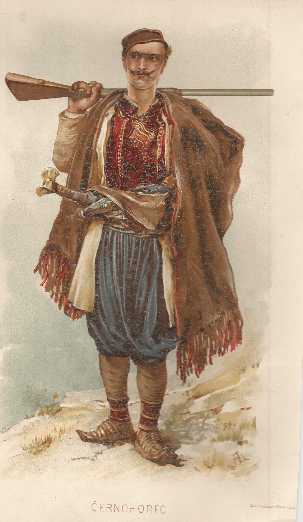 kroj černohorský