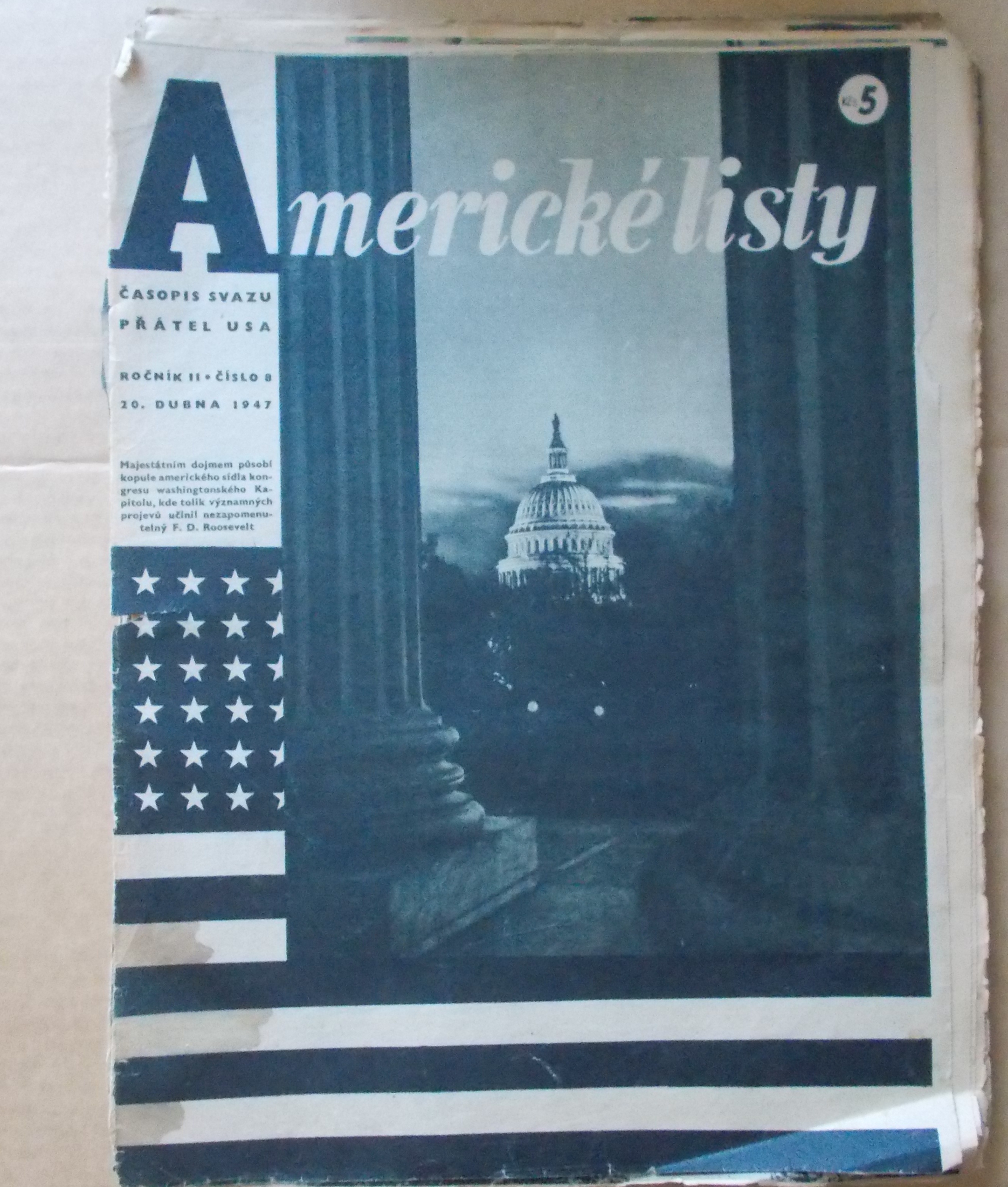 Americké listy ročník I+II