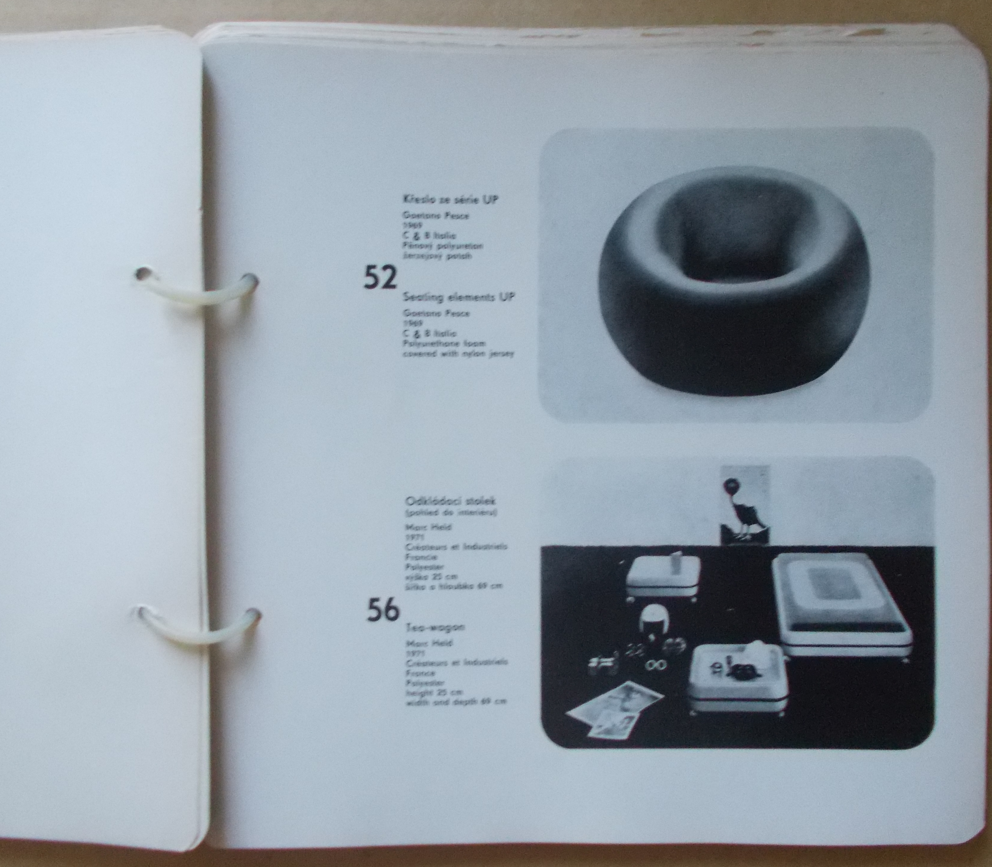 Design a plastické hmoty - Design and plastics