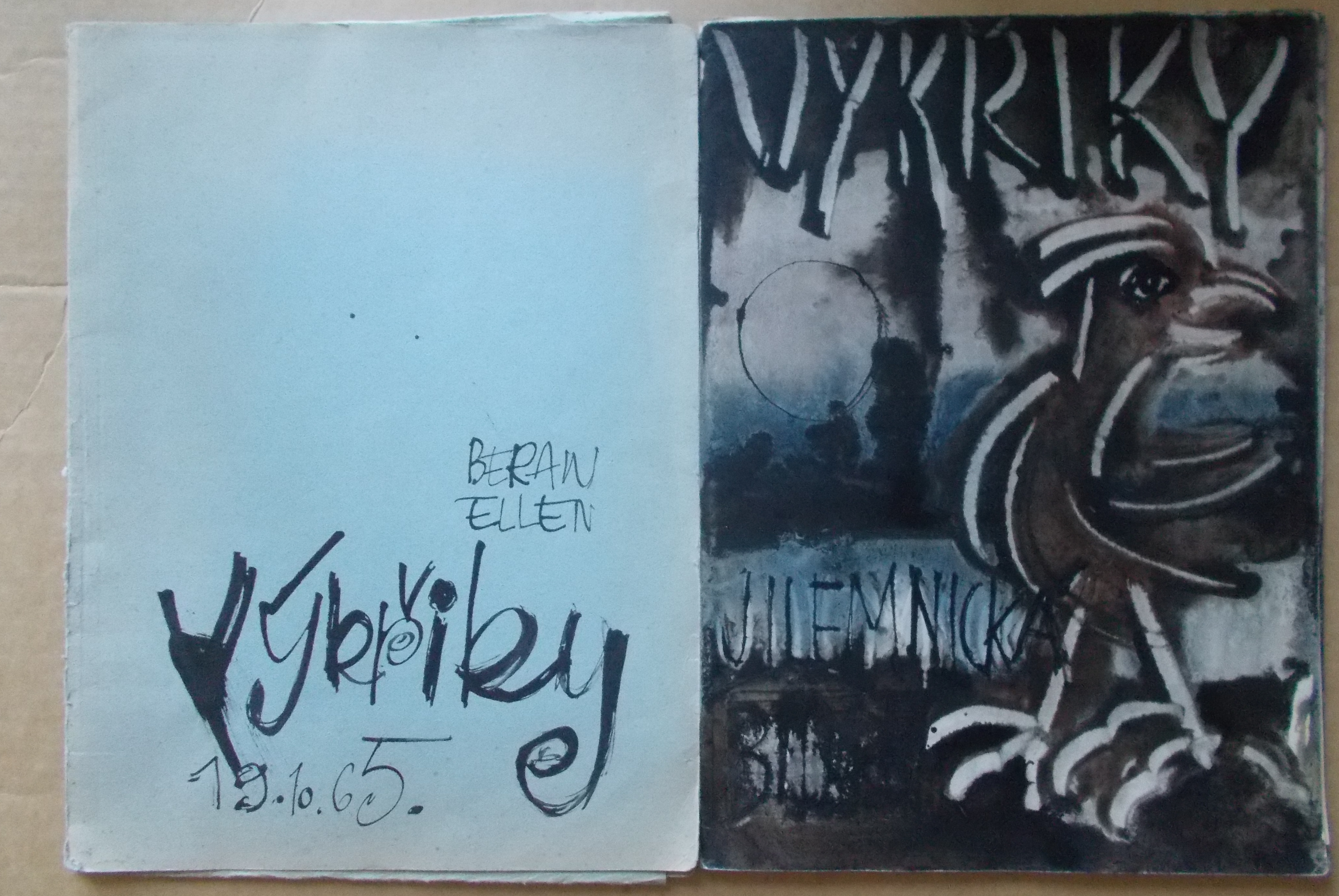 Beran, Ellen Jilemnická: Výkřiky