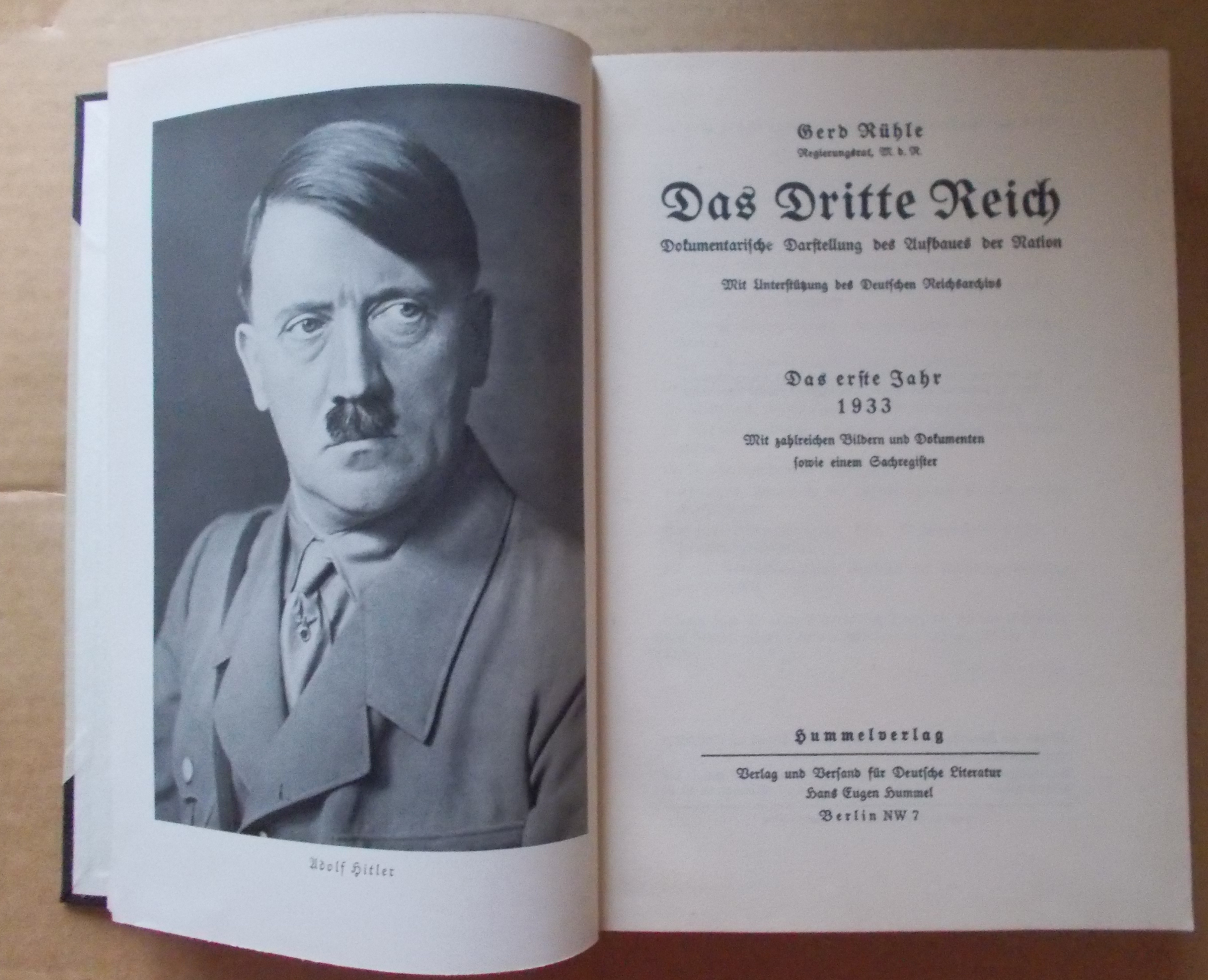 Gerd Rühle: Das Dritte Reich I.