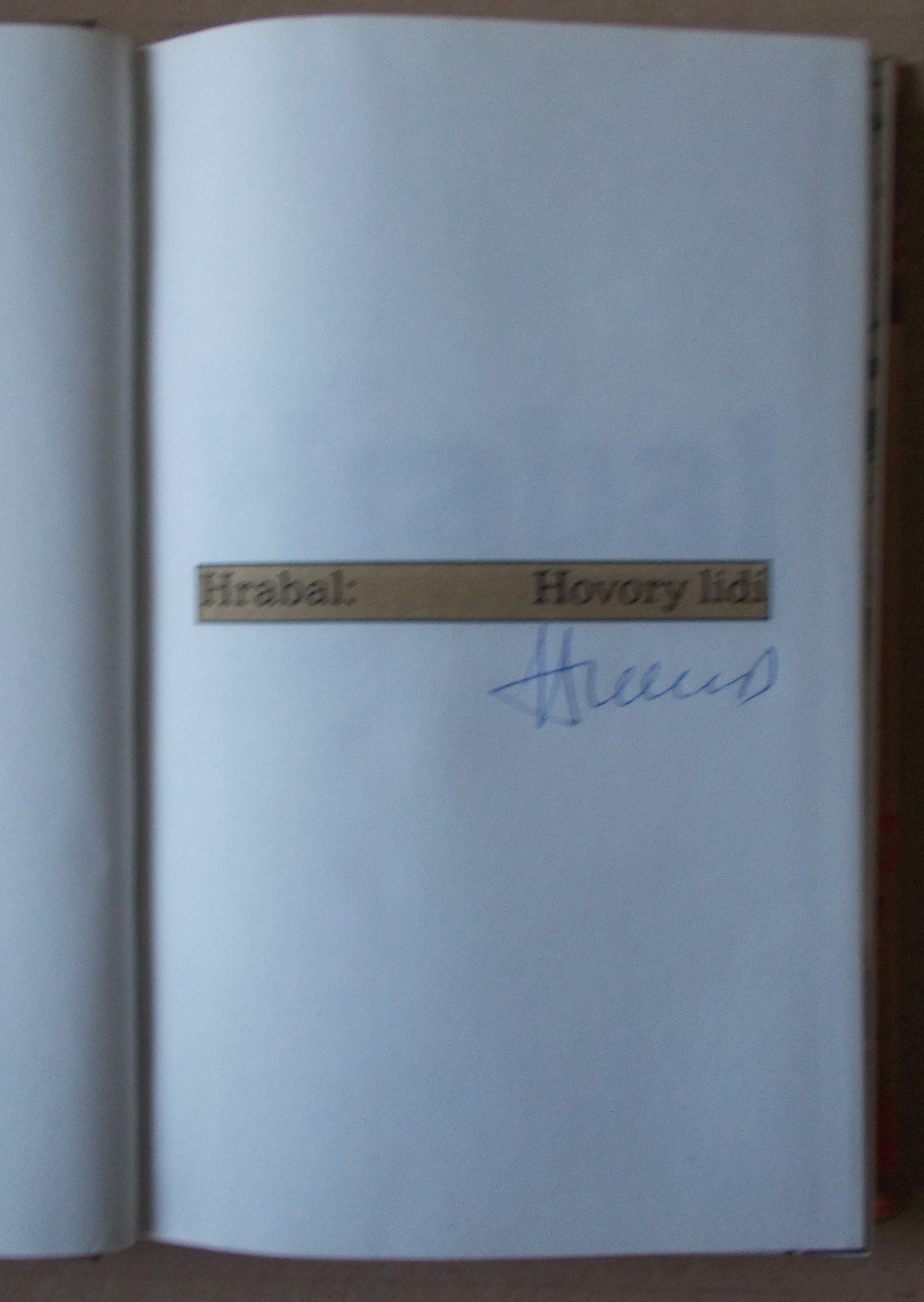 Bohumil Hrabal: Hovory lidí