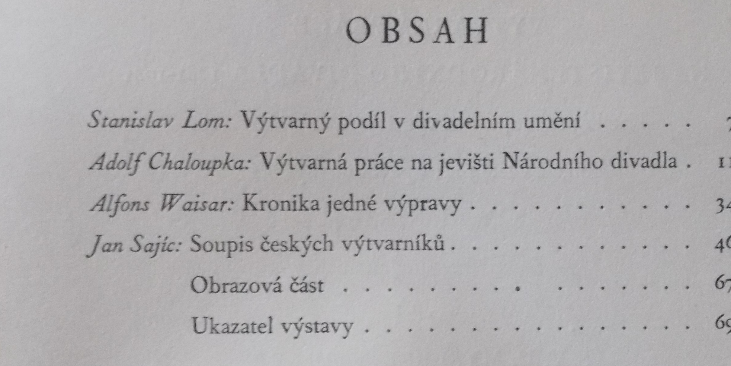 Výtvarná práce na jevišti Národního divadla