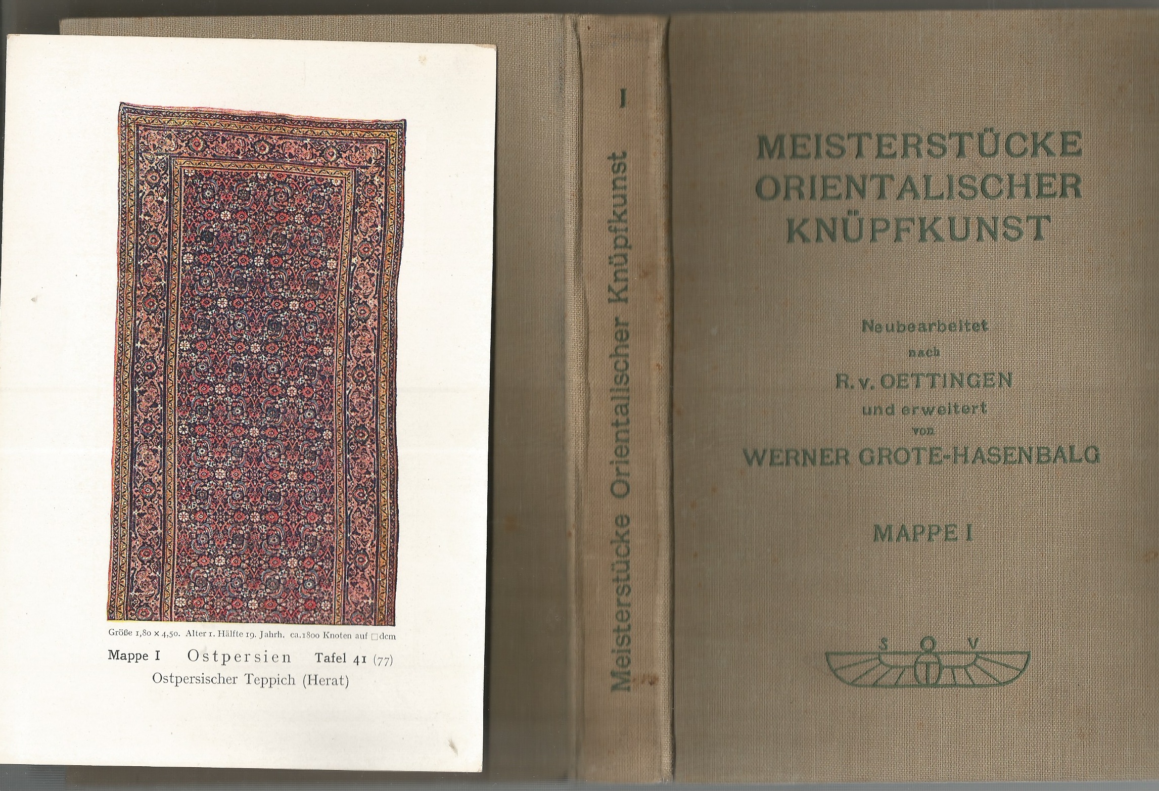 Meisterstücke Orientalischer Knüpfkunst, Mappe I.+II.