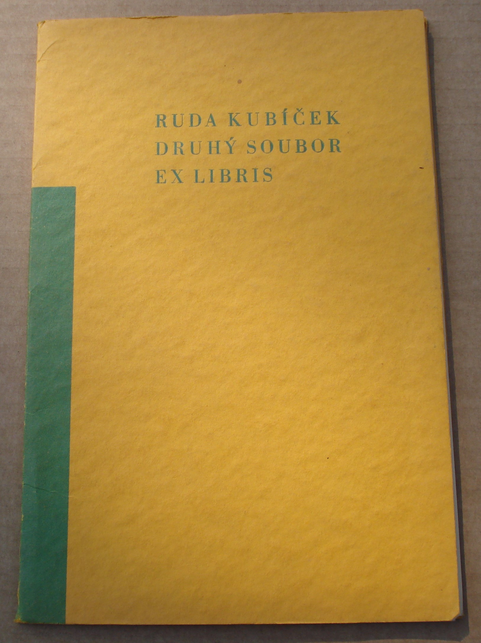 Ruda Kubíček: Druhý soubor ex libris