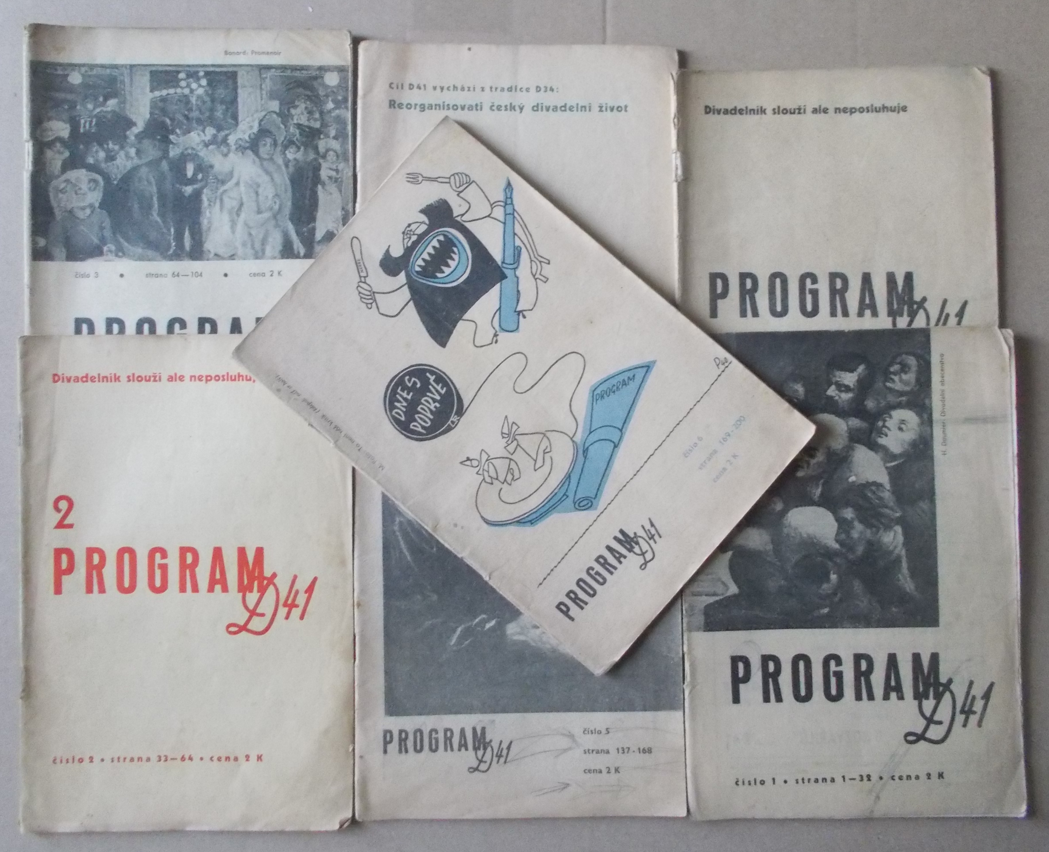 Program D 41 - komplet 8 čísel