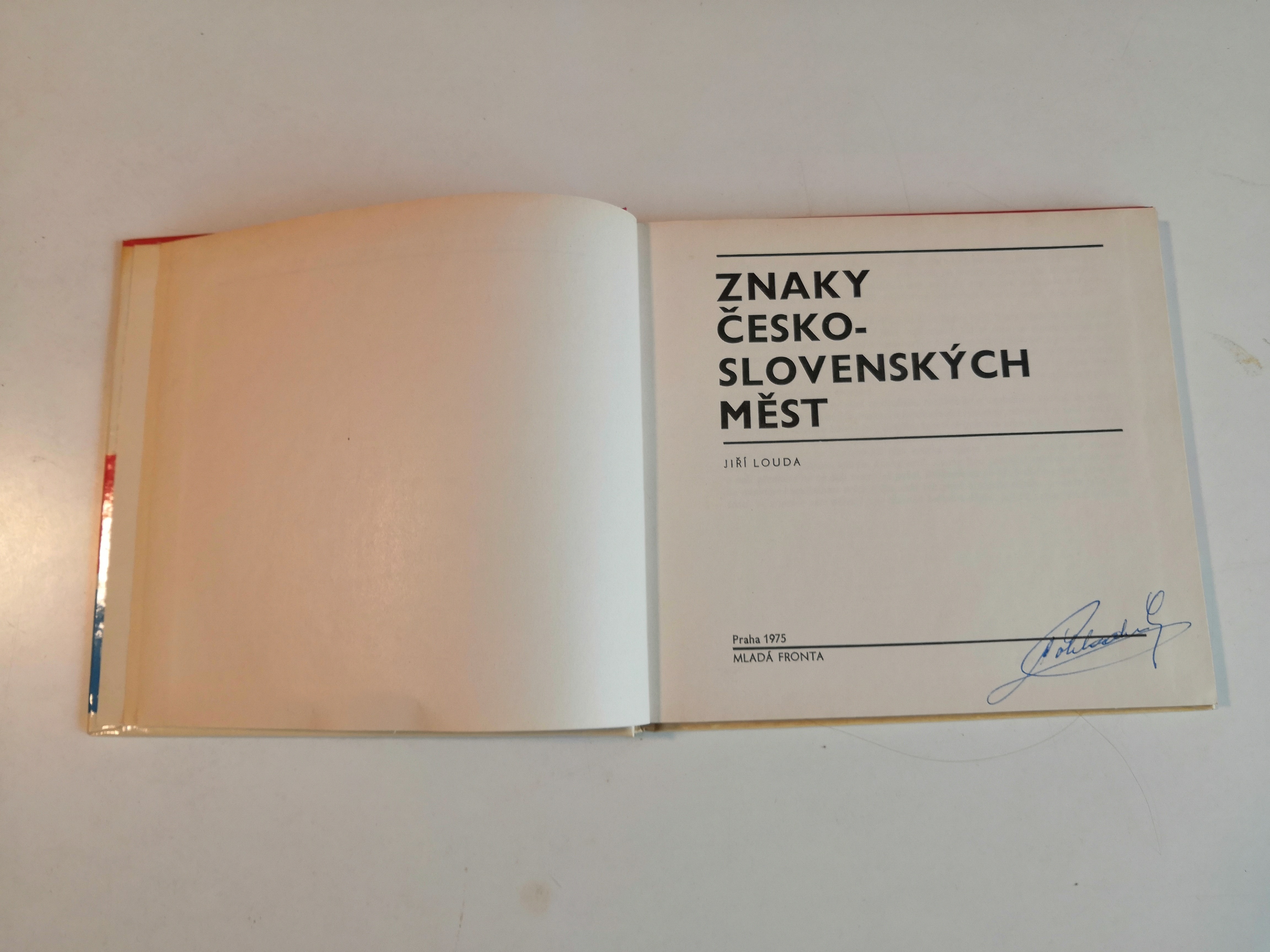 Jiří Louda: Znaky Česko-Slovenských měst
