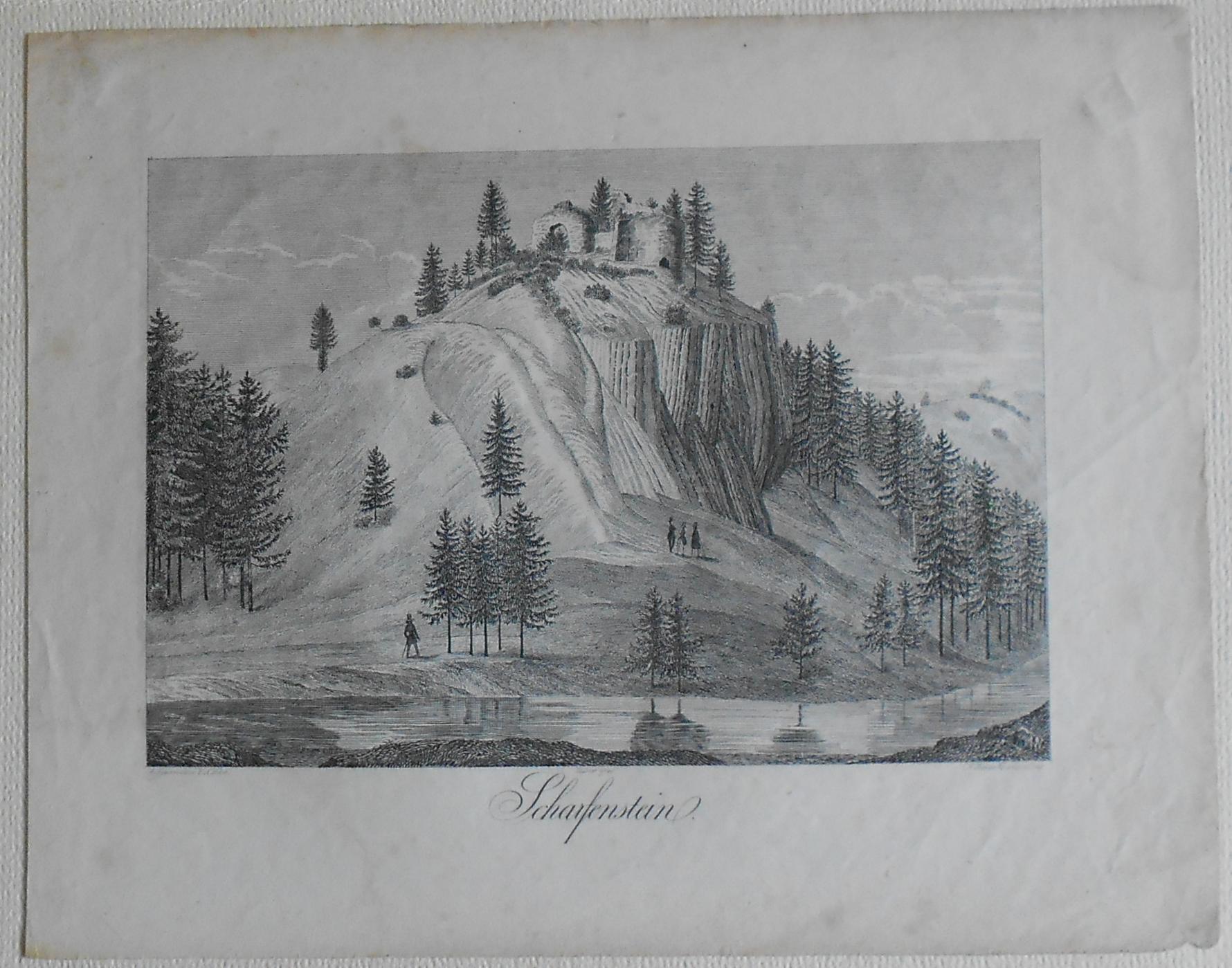 J Richter: Scharfenstein /Ostrý kámen/