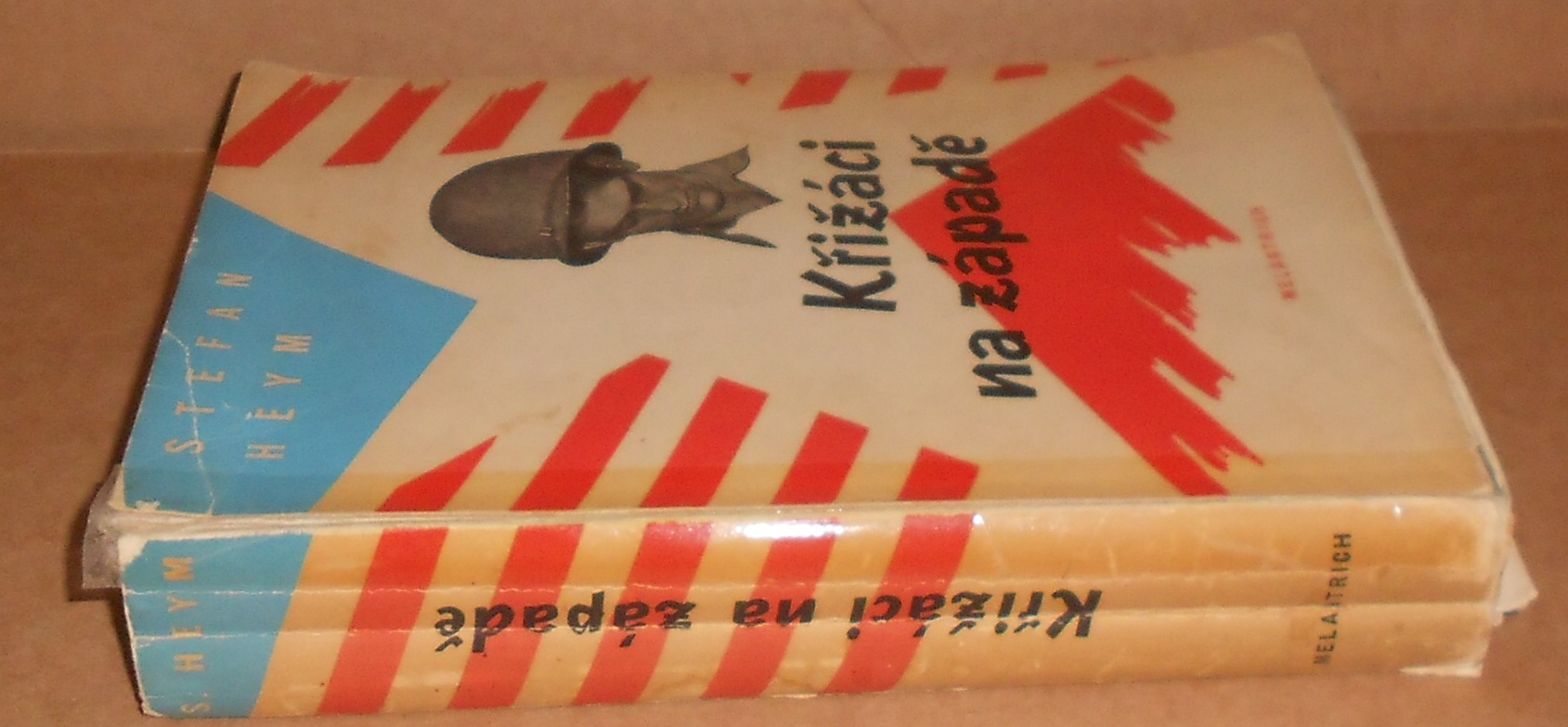 Stephan Heym: Křižáci na západě - obálka Zdeněk Rossmann