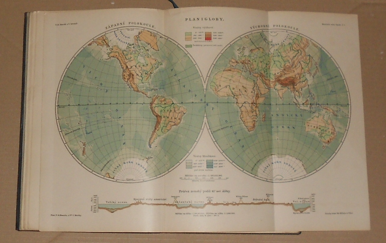 B. Kozenna, V. šl. Haardt, V. Schmidt: Zeměpisný atlas