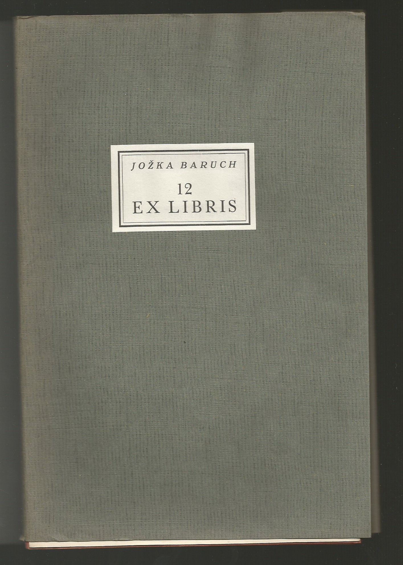 Jožka Baruch: 12 Ex libris