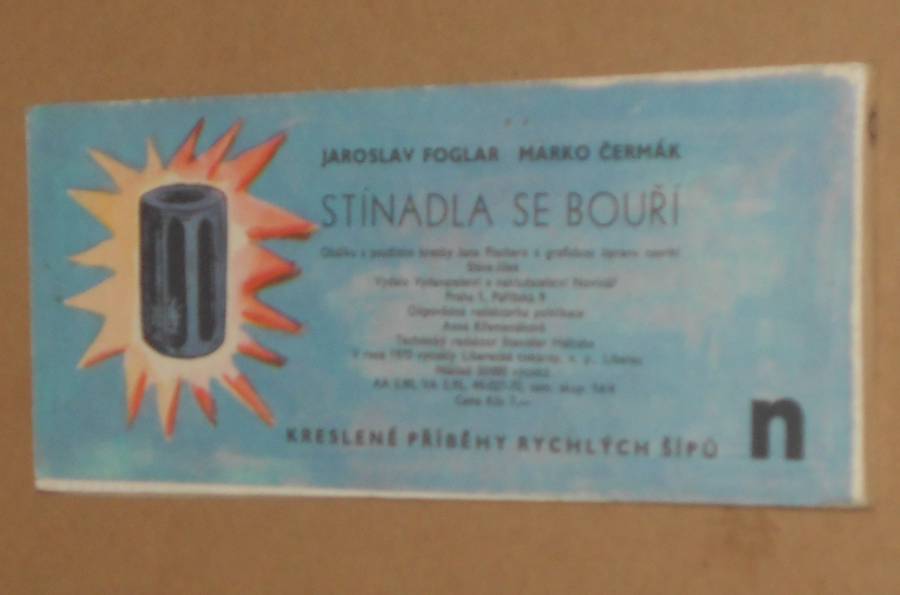 J. Foglar, M. Čermák: Stínadla se bouří