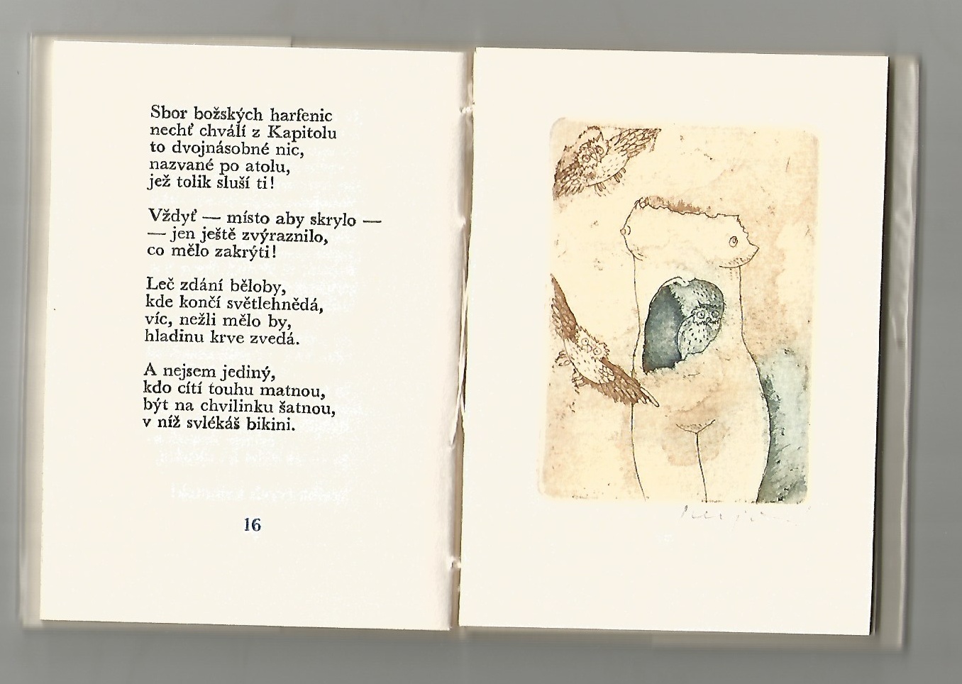 Karel Kryl: Amoresky - pův. grafiky Zdeňka Krejčová