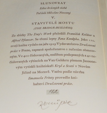 Rudyard Kipling: Stavitelé mostu