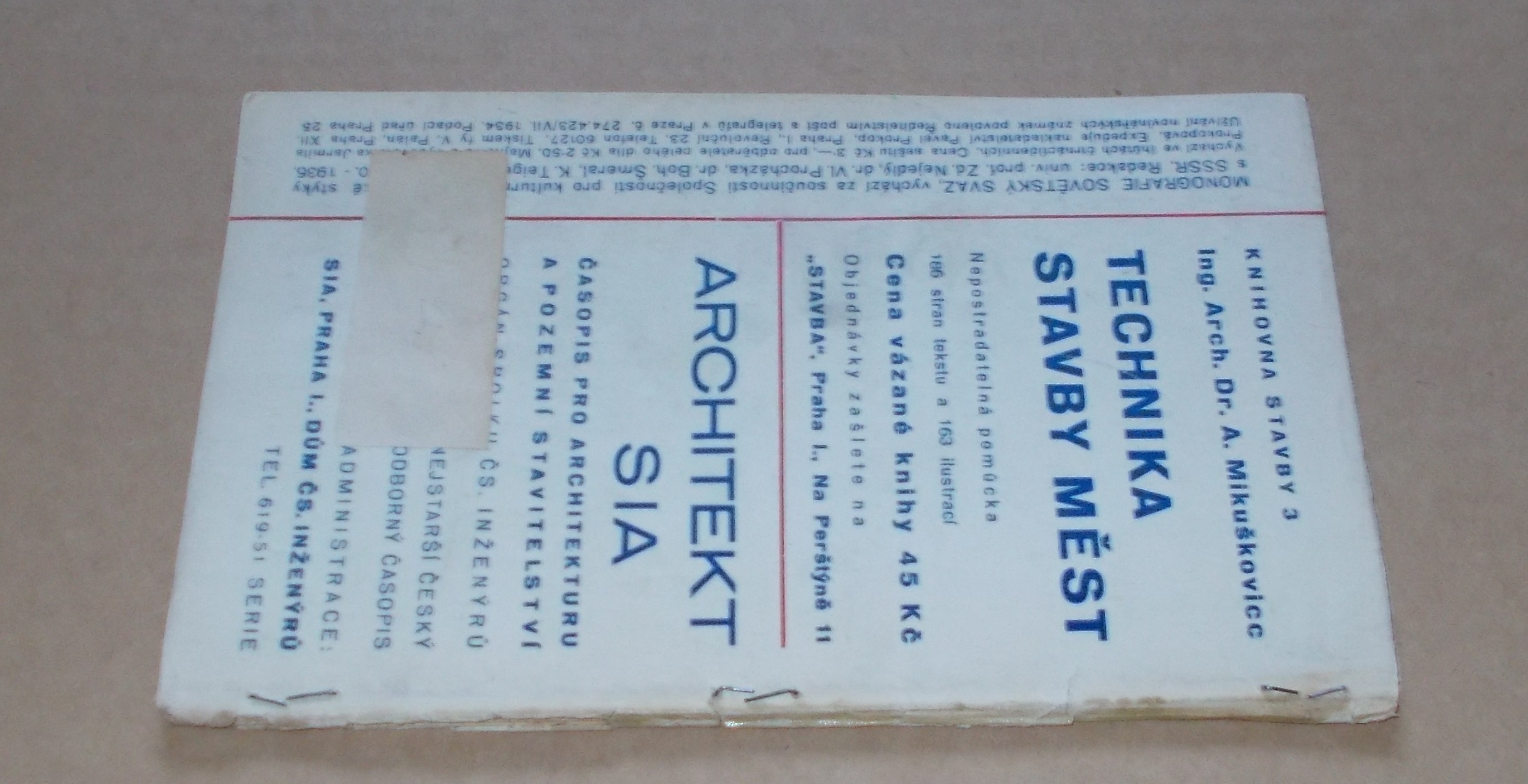 Karel Teige: Sovětská architektura