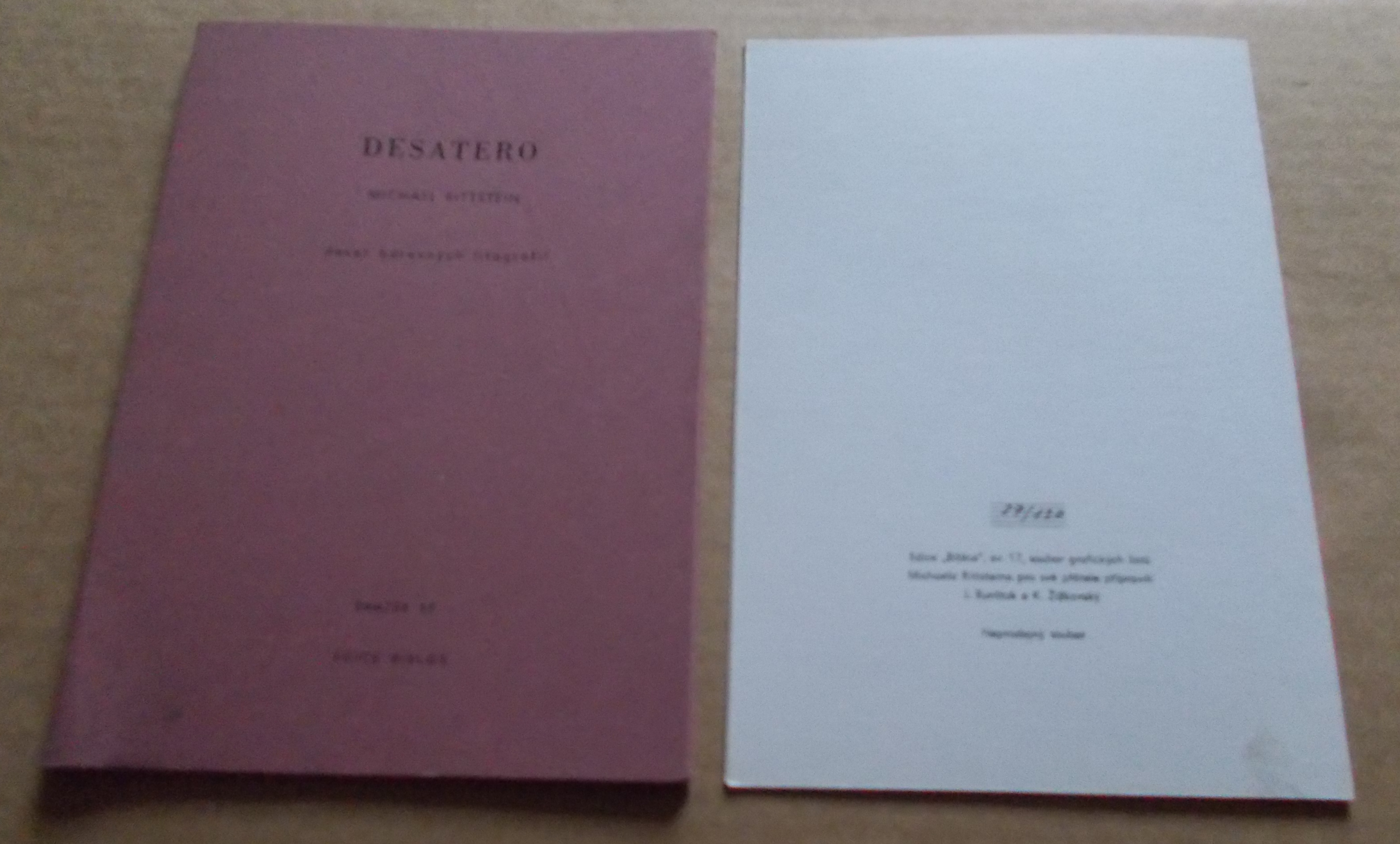 Michael Rittstein: Desatero