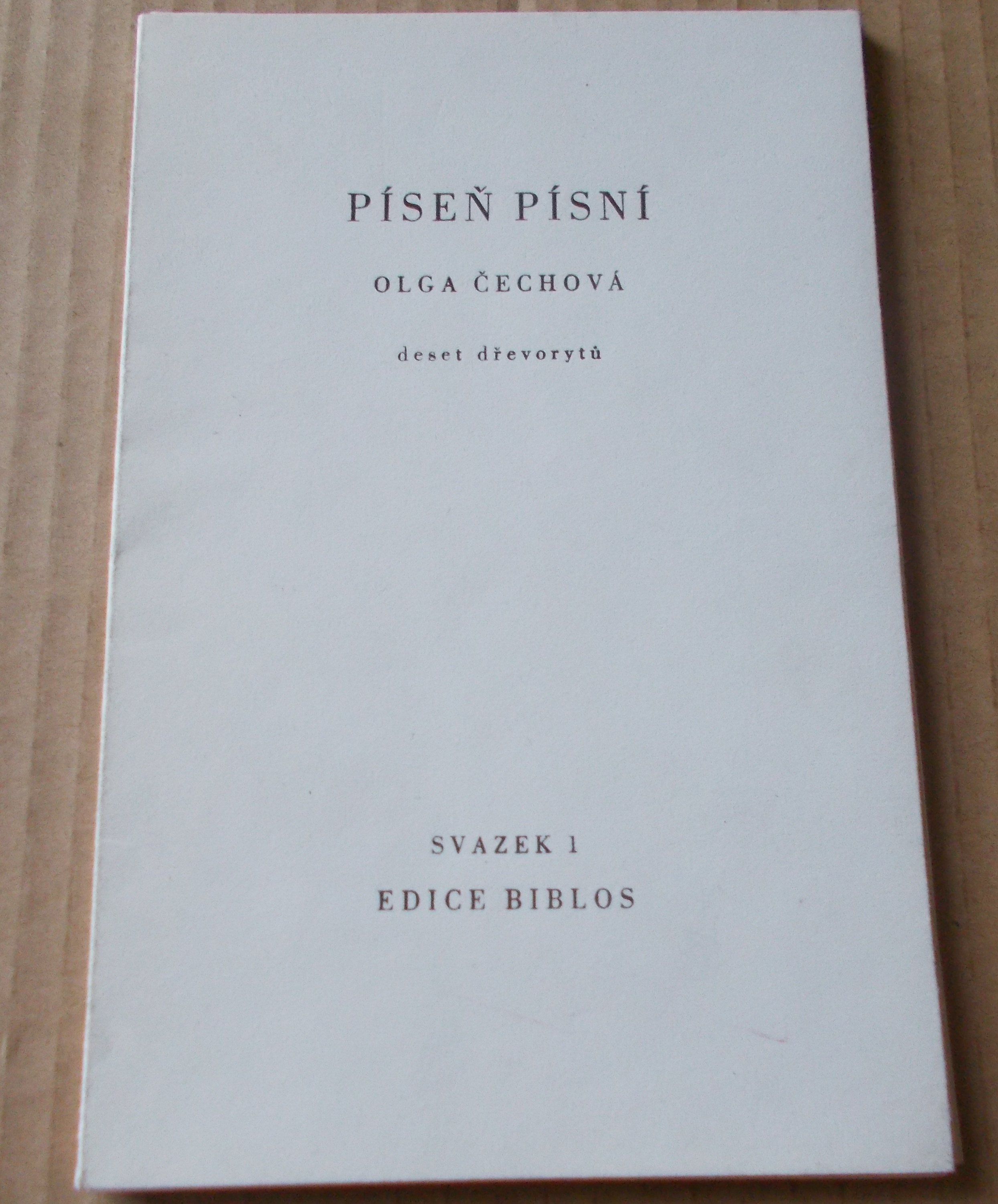Olga Čechová: Píseň písní