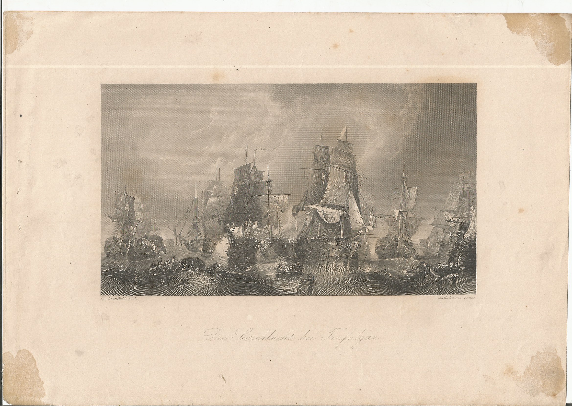 A. H. Payne: Die Seeschlacht bei Trafalgar