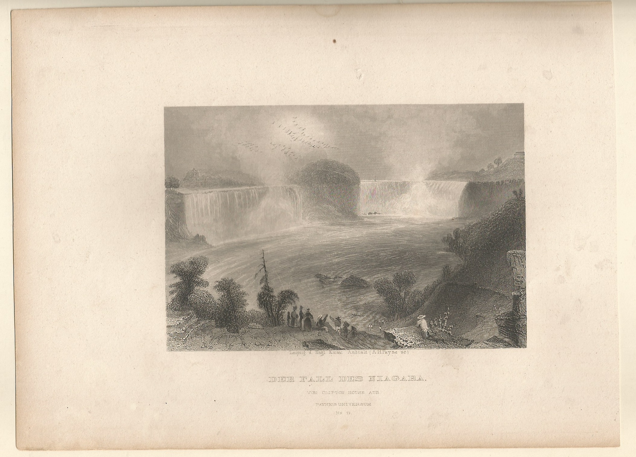 A. H. Payne Der Falls des Niagara