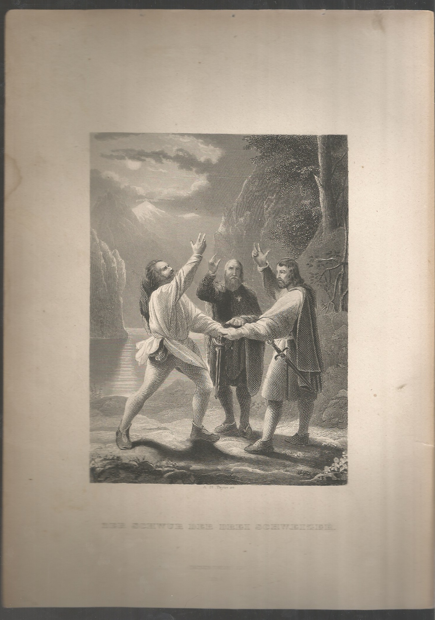 A. H. Payne: Der Schwue der Drei Schweizer