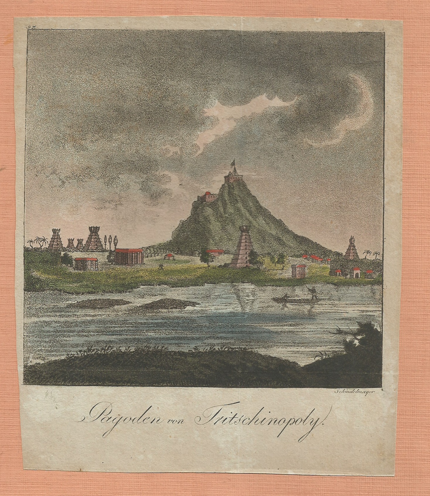 Schindelmayer: Pagoden von Tritschninopoli (Egypt)