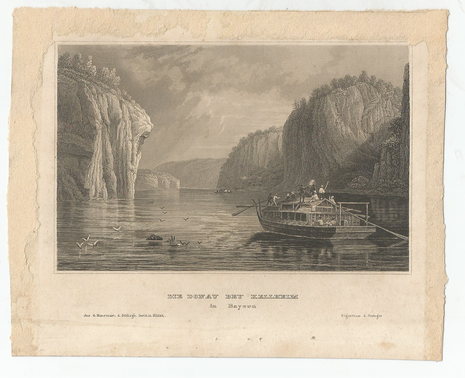 Die Doanu bey Kellheim