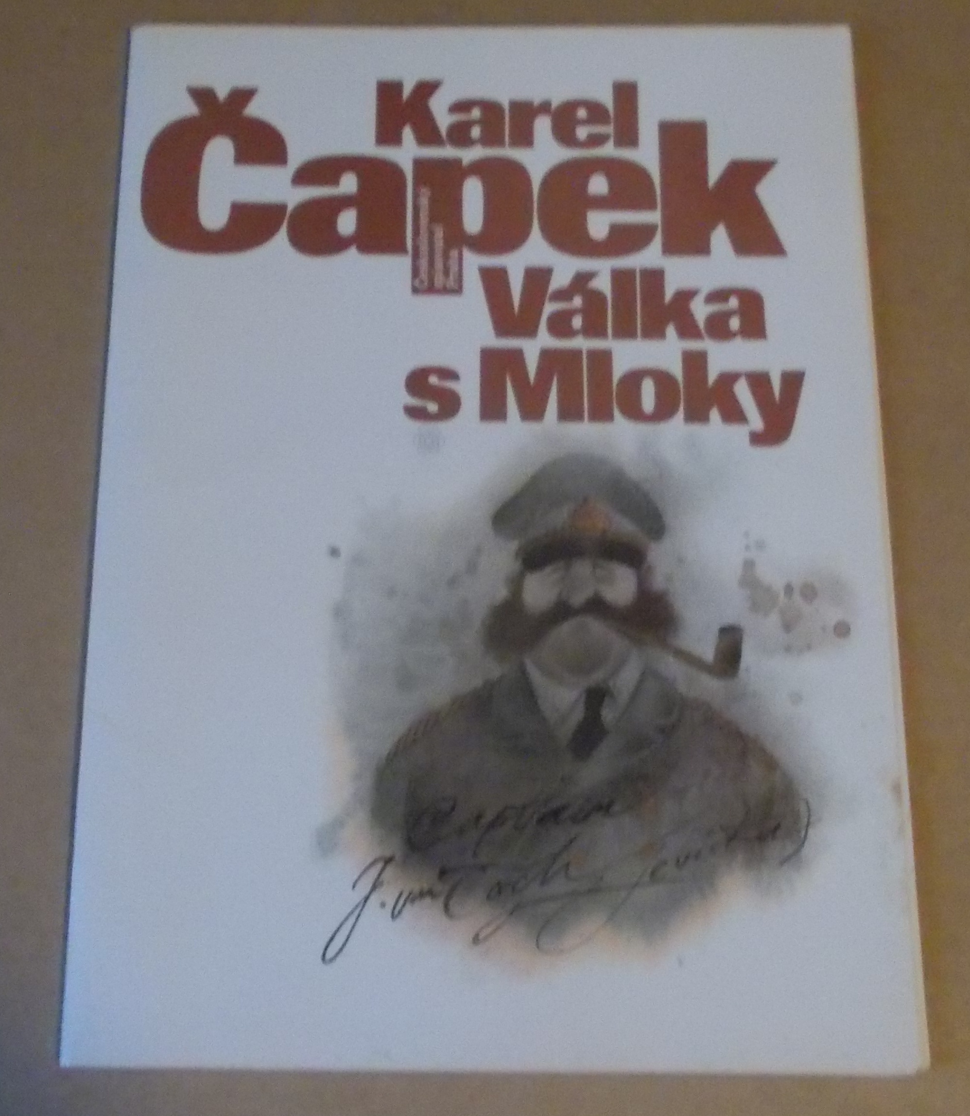 Adolf Born: Ilustrace Karel Čapek - válka s mloky
