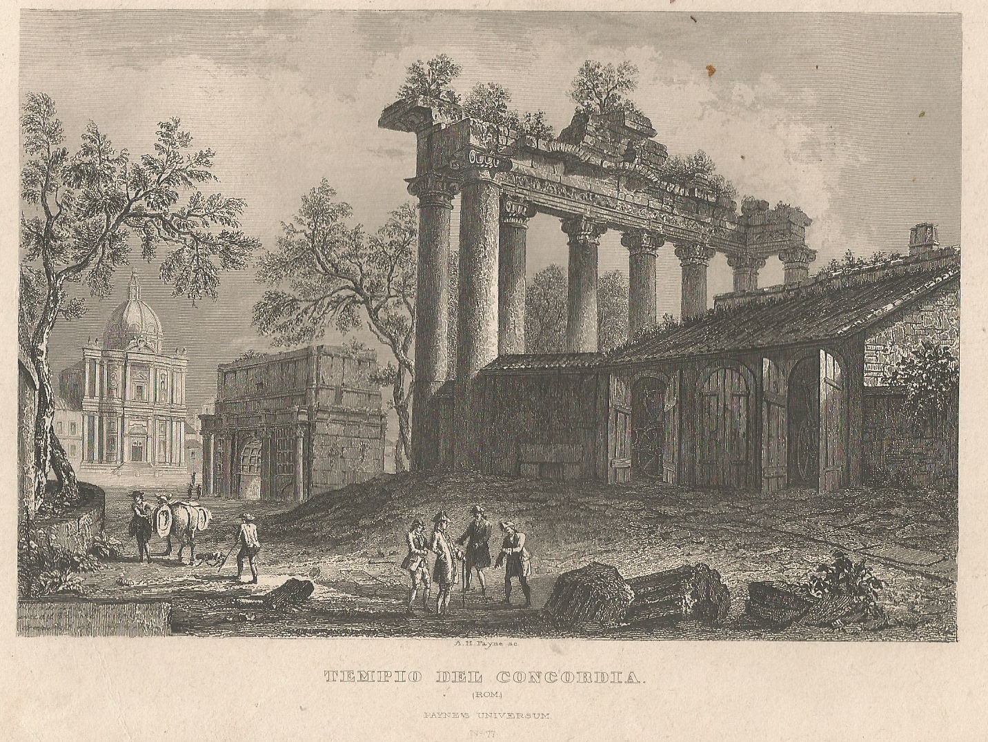 A. H. Payne: Tempio del Concordia