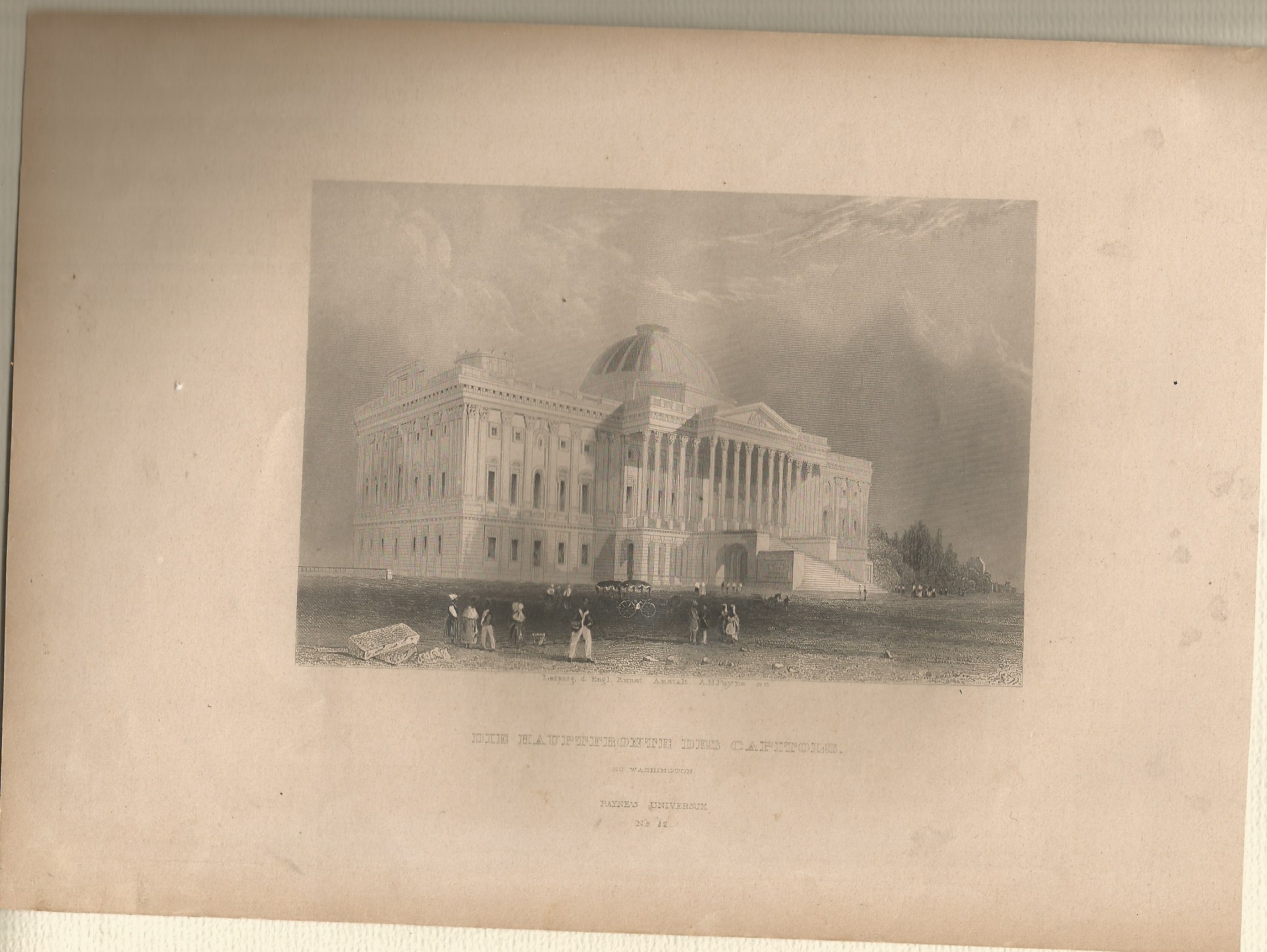 A. H. Payne: Die Hauptfronte des Capitols