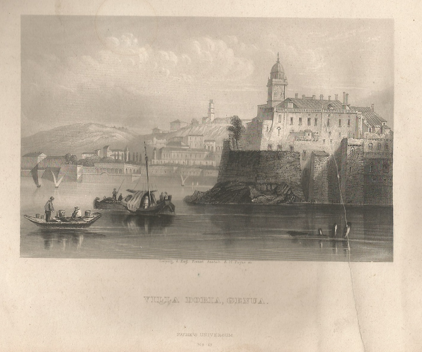 A. H. Payne: Villa Doria, Genua (Švýcarsko)