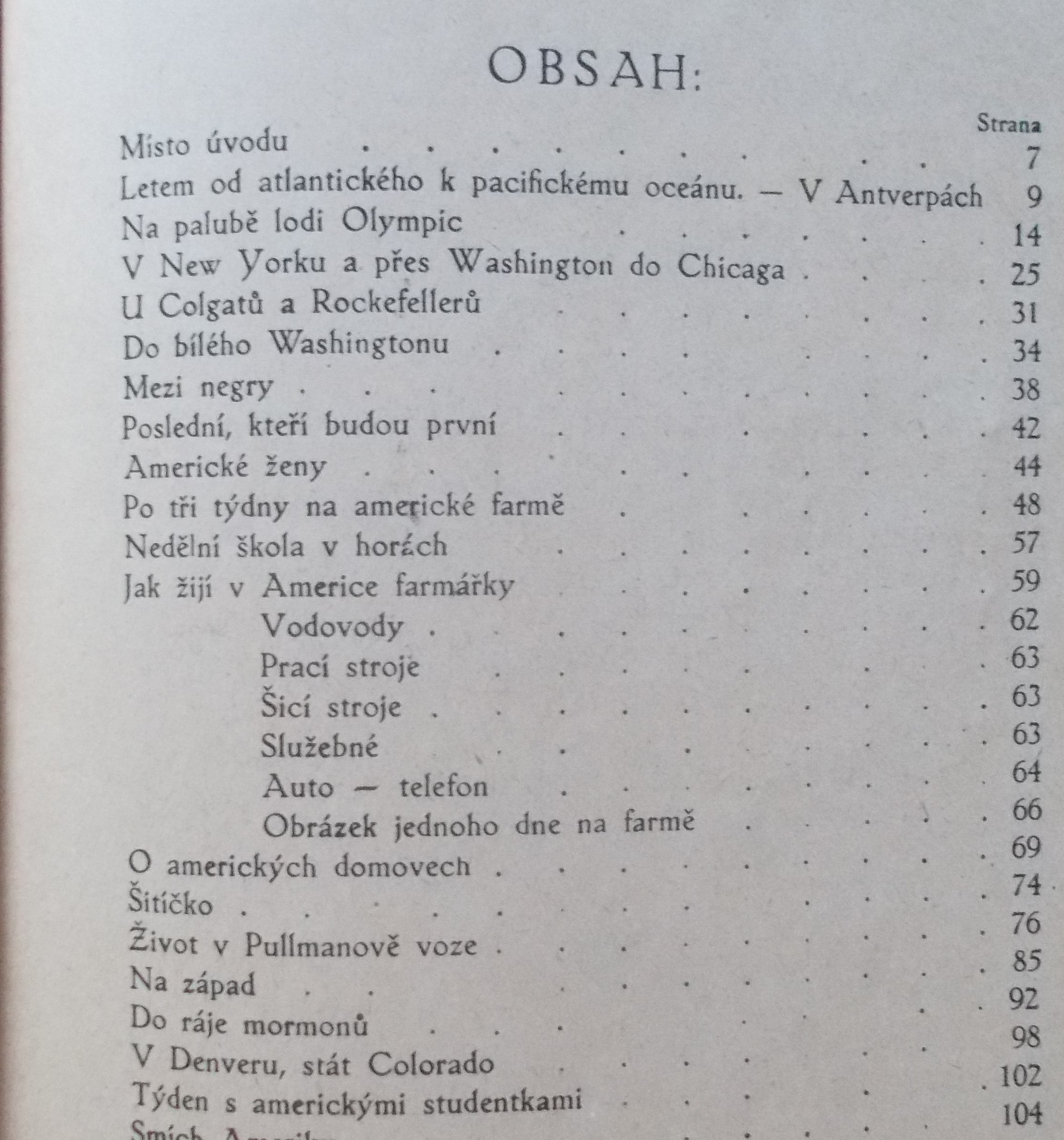 Lydie Kolátorová: Americké besedy