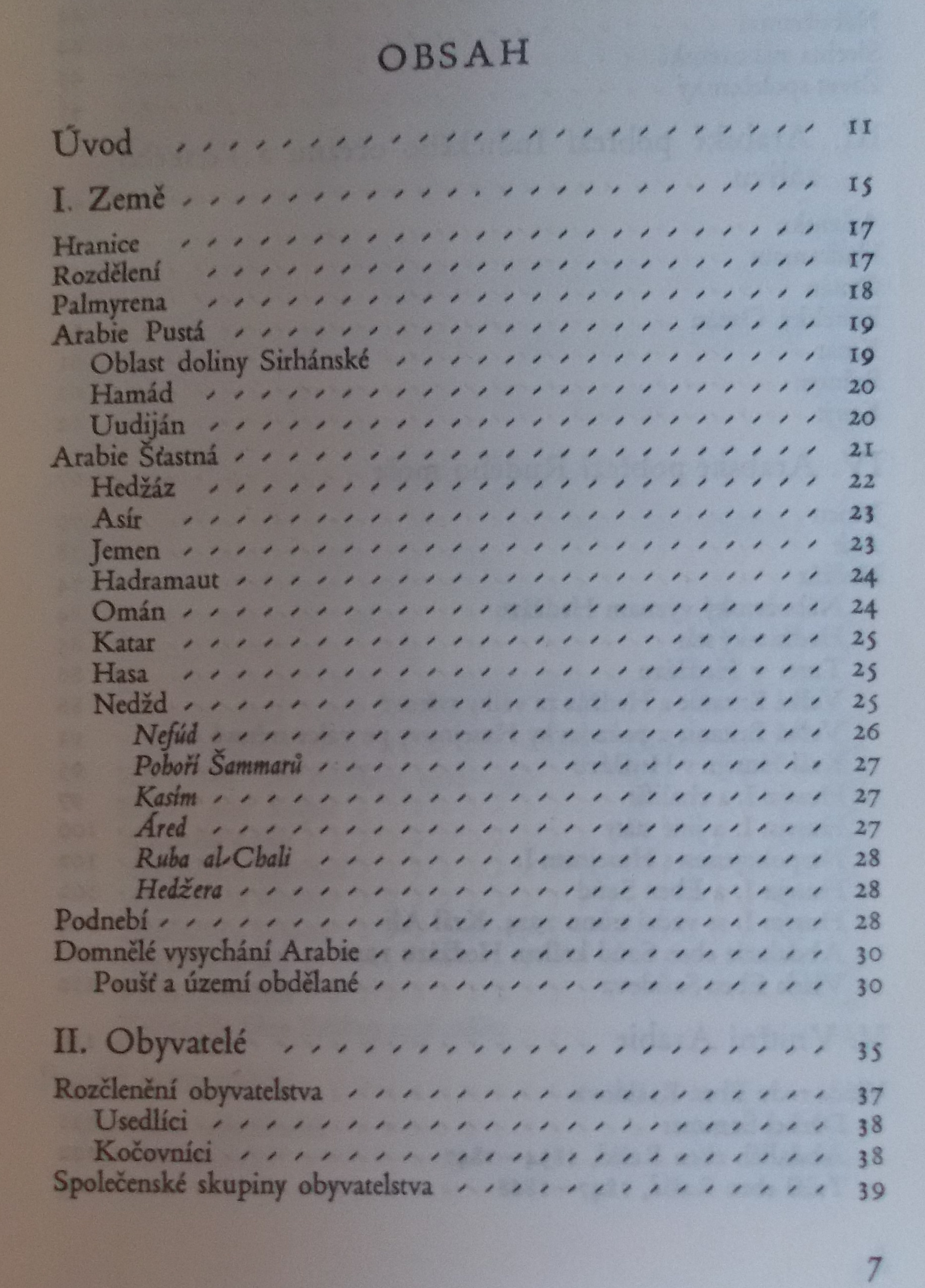 Alois Musil: Poušť a oasa