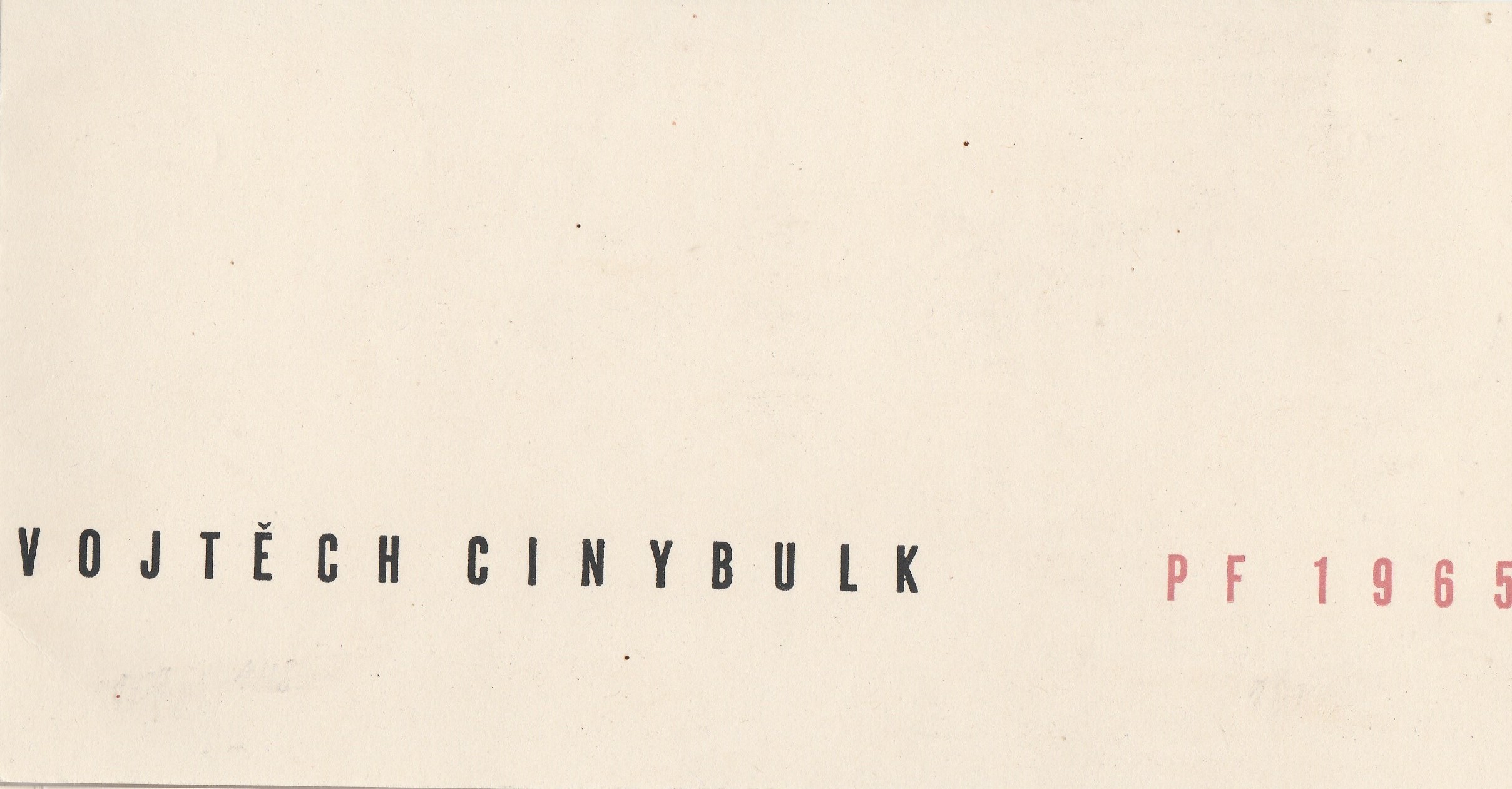 Vojtěch Cinybulk