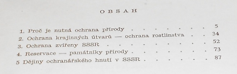 V.N.Makarov: Ochrana přírody v SSSR