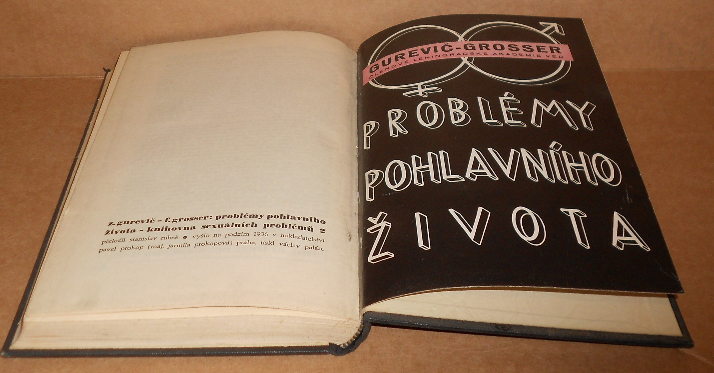 Z.A.Gurevič, F.J.Grosser: Problémy pohlavního života