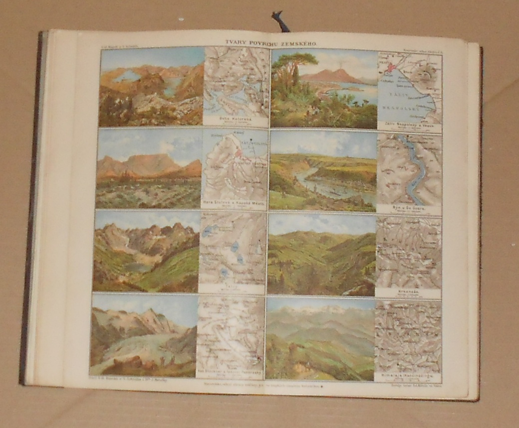 B. Kozenna, V. šl. Haardt, V. Schmidt: Zeměpisný atlas