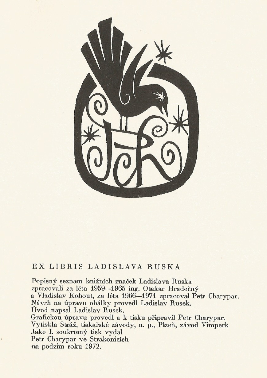 Ladislav Rusek - ex libris