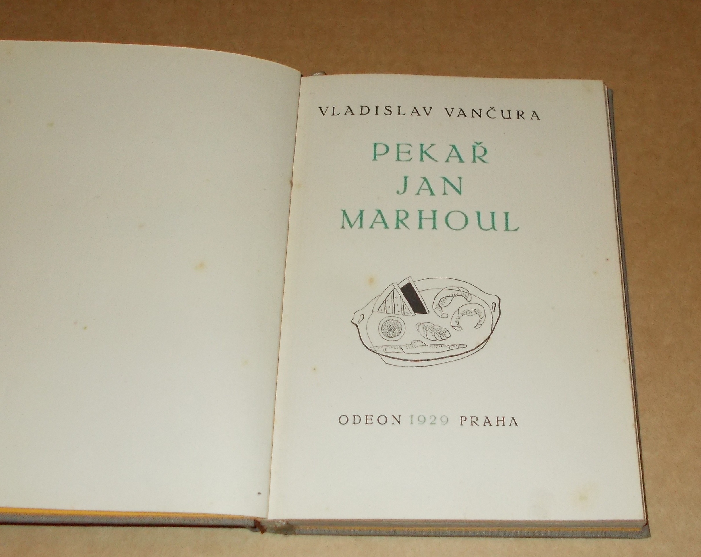 Vladislav Vančura: Pekař Jan Marhoul