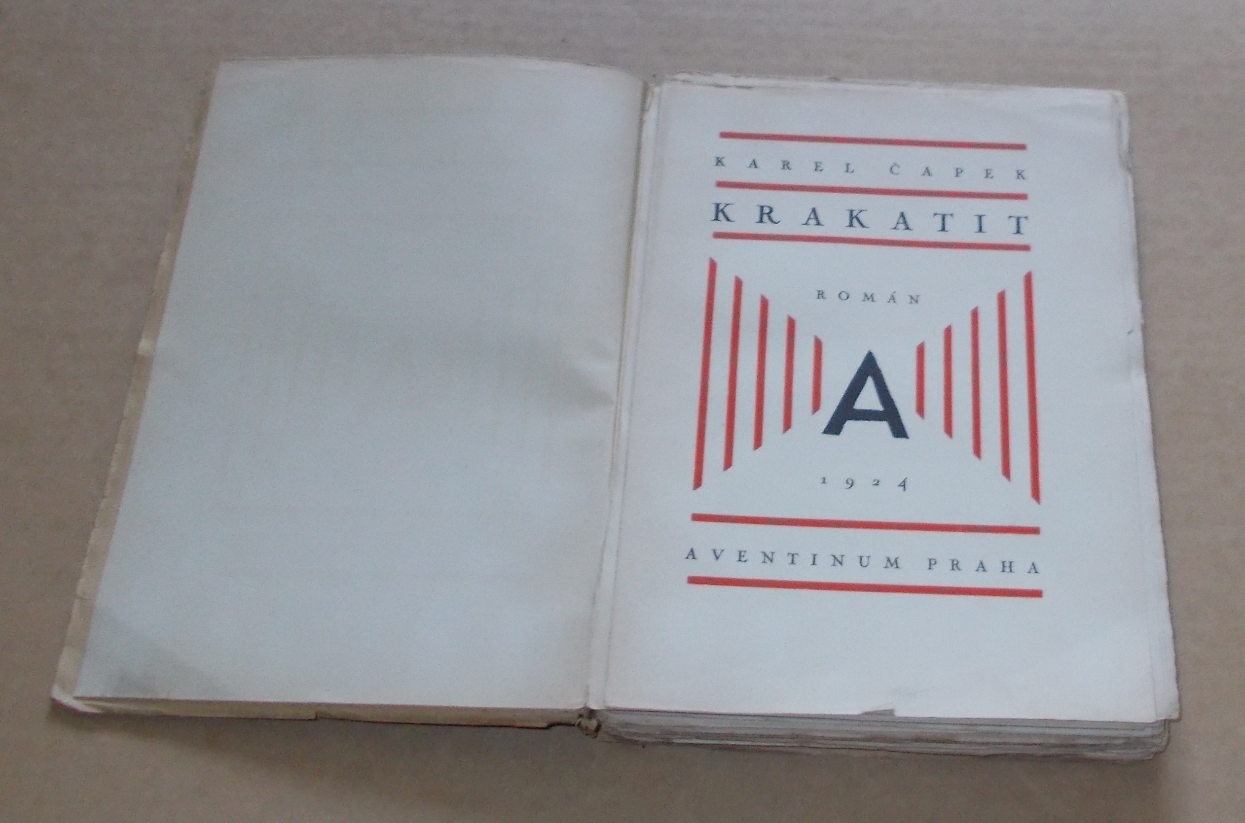 Karel Čapek: Krakatit