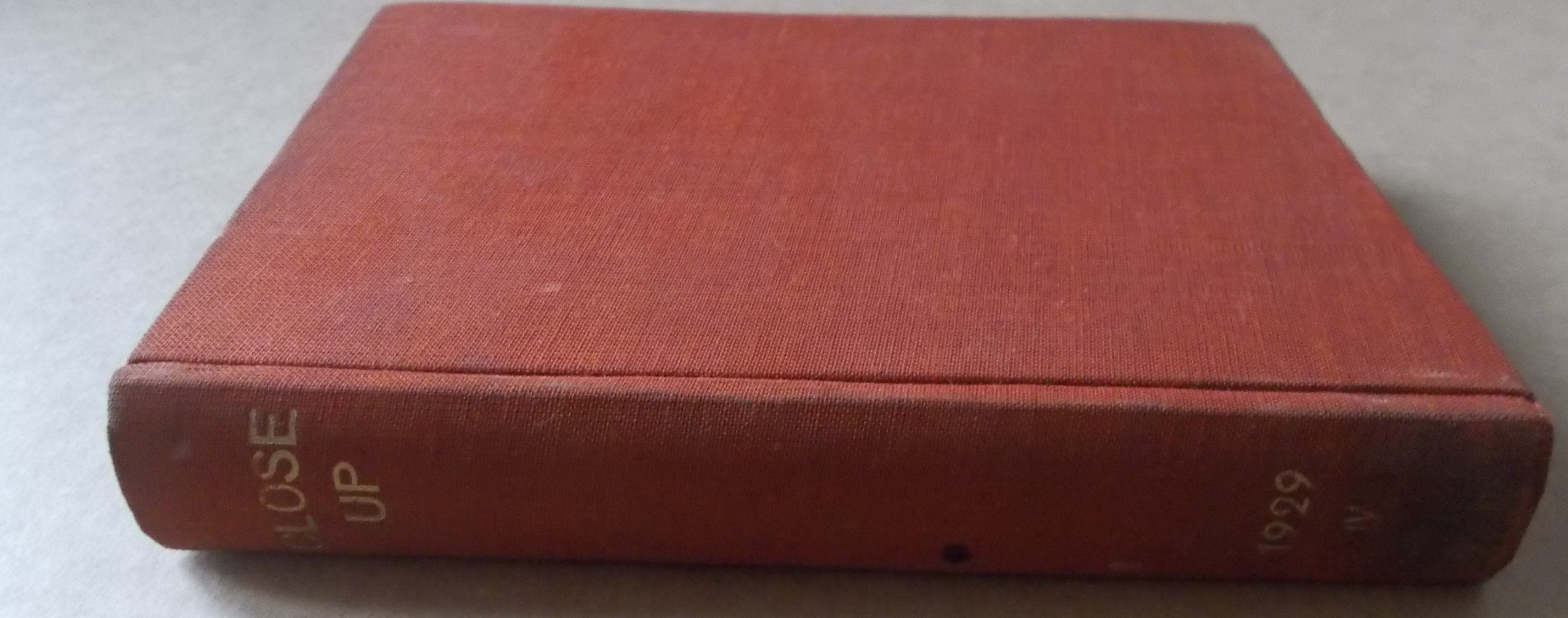 K. Macpherson, Bryher: Close Up 1929
