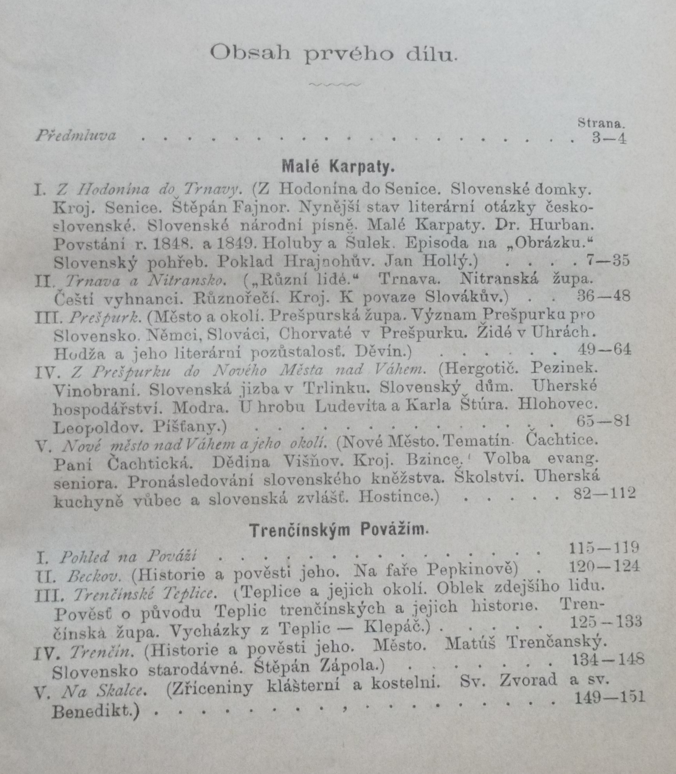 Rudolf Pokorný: Z potulek po Slovensku I+II