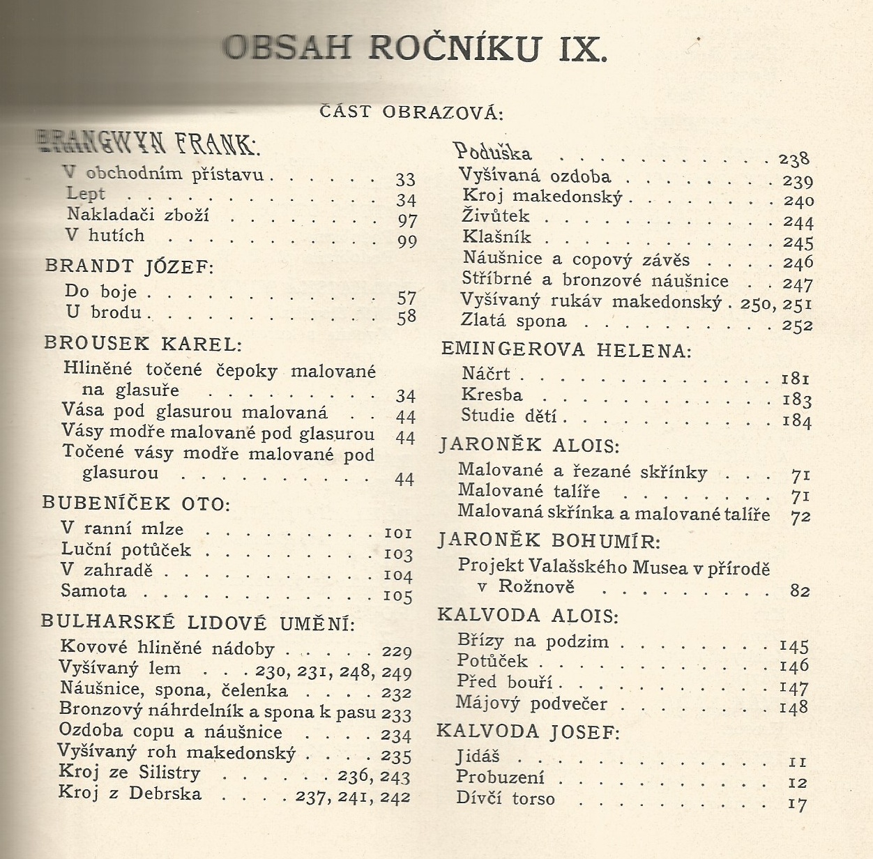 Dílo ročník IX.