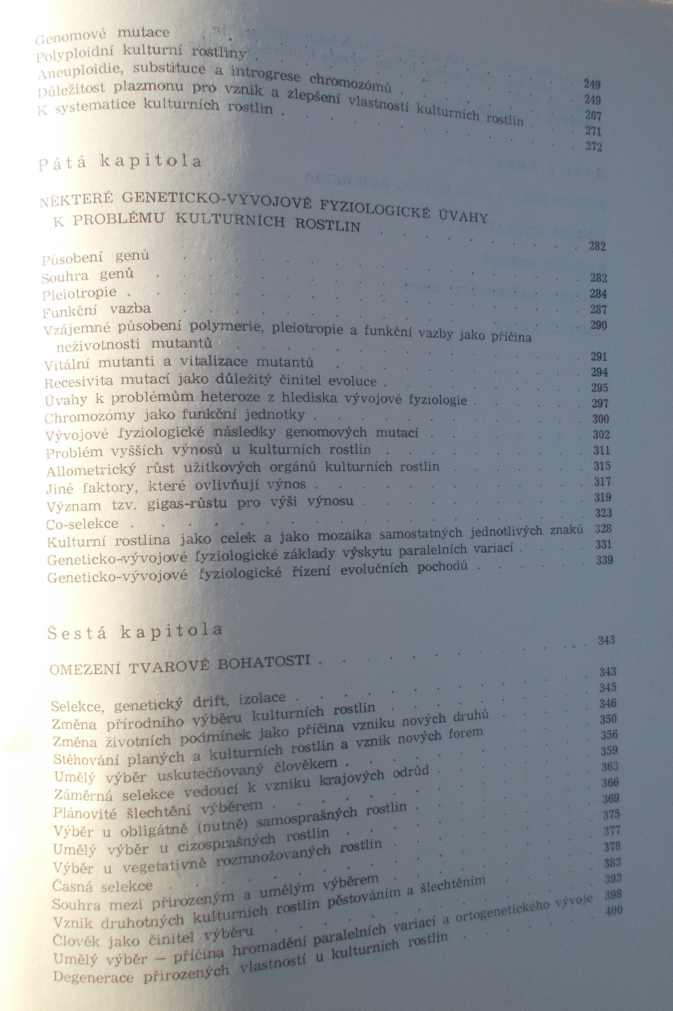 Prof Dr. Franz Schwanitz: Vývoj kulturních rostlin