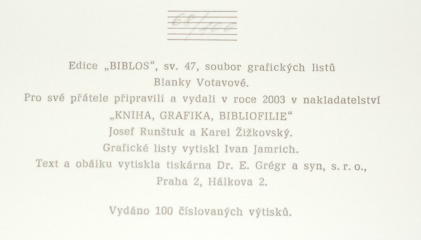 Blanka Votavová: K pramenům