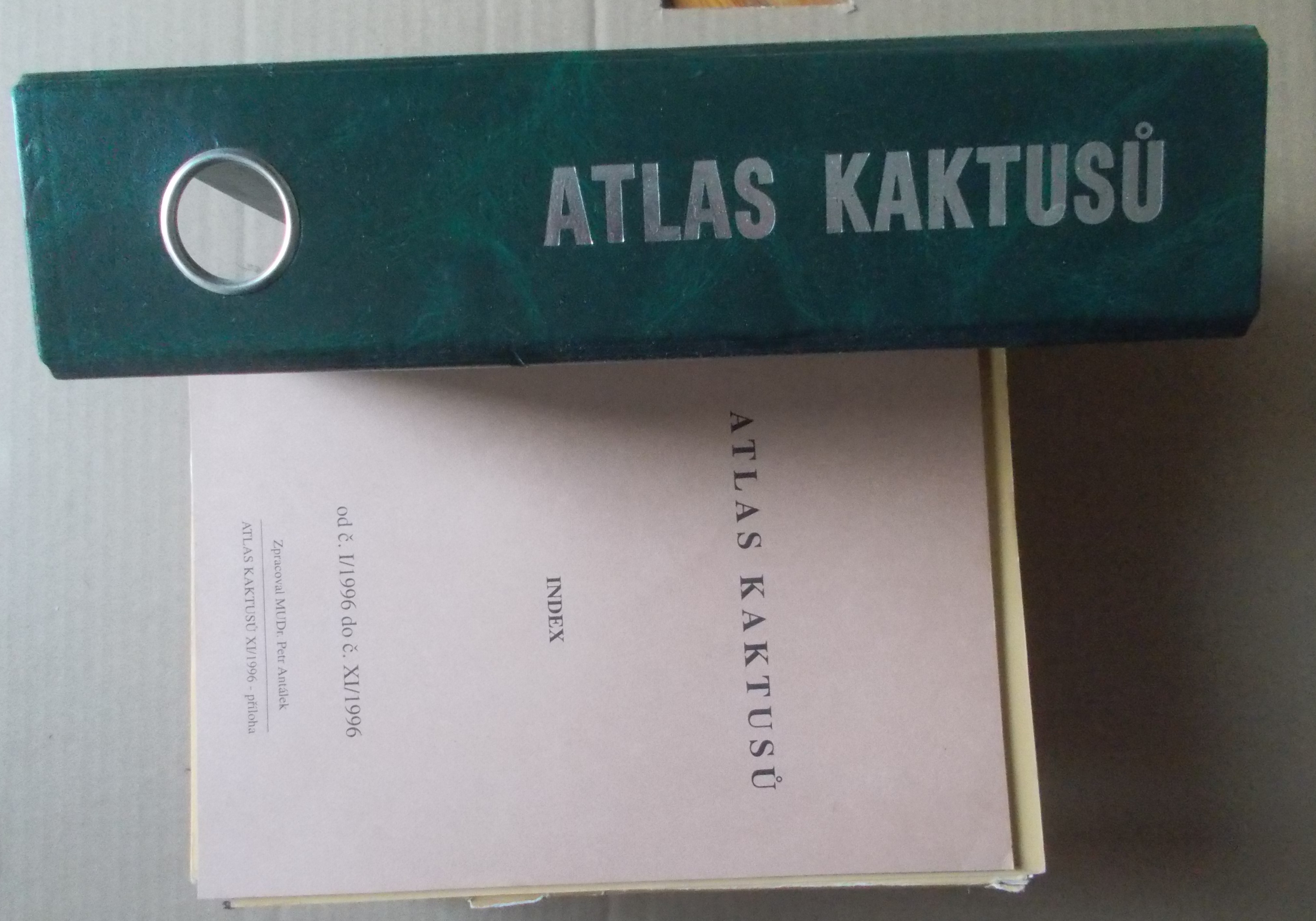 Atlas kaktusů - komplet
