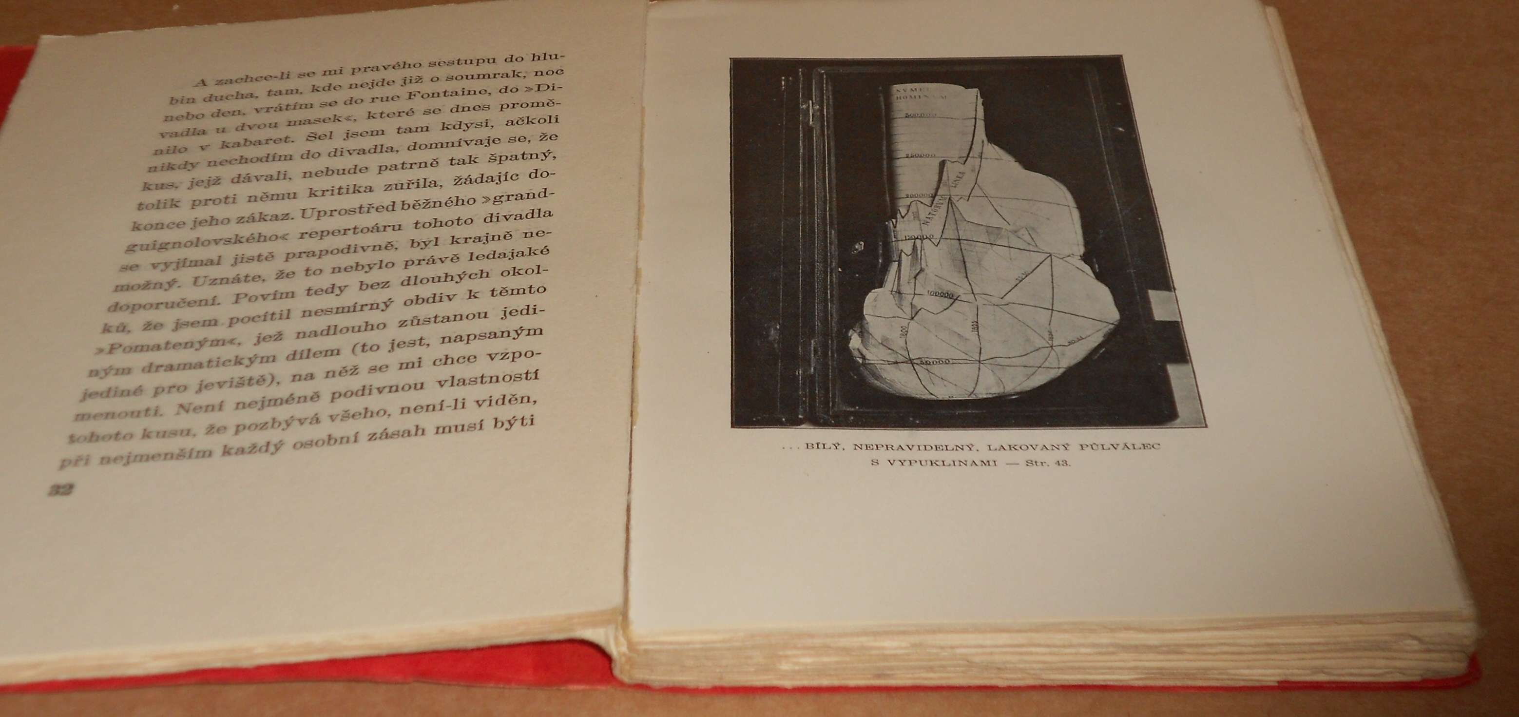 André Breton: Nadja - obálka Josef Šíma