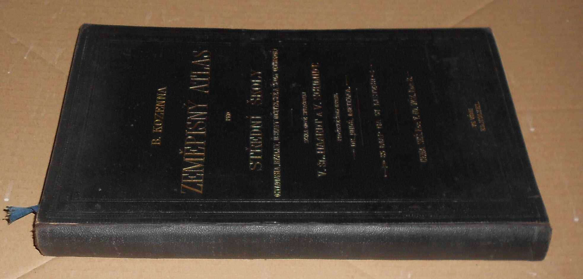 B. Kozenna, V. šl. Haardt, V. Schmidt: Zeměpisný atlas